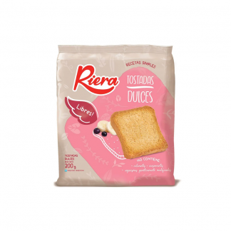 Tostadas Riera Dulces Libres 200 gr