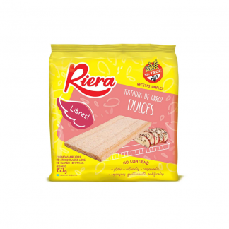 Tostadas de Arroz Dulce Libres Riera 150 gr