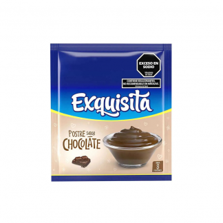 Postre Exquisita Chocolate 80 gr