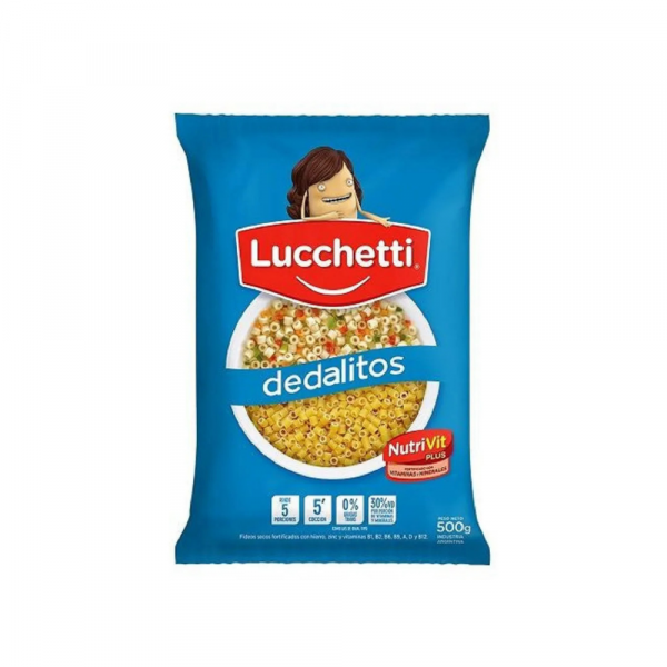 Fideos Lucchetti Dedalitos 500 gr