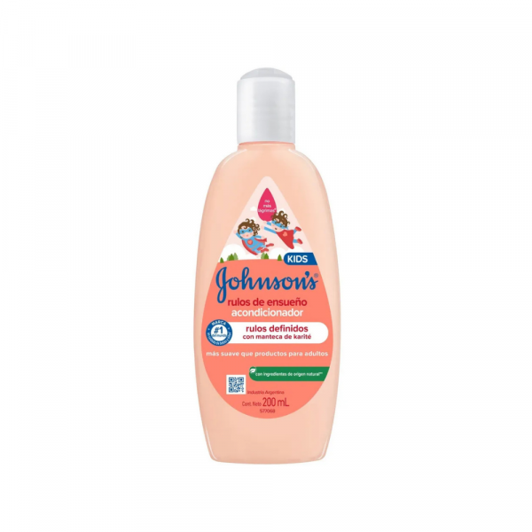 Acondicionador Johnsons Rulos Ensueño Kids 200 ml