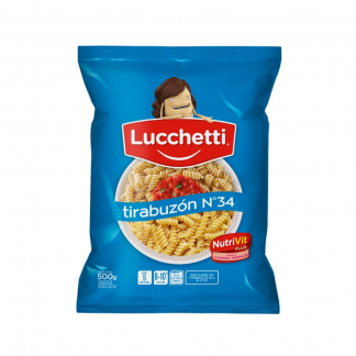 Fideos Lucchetti Tirabuzon Nº 34 500 gr