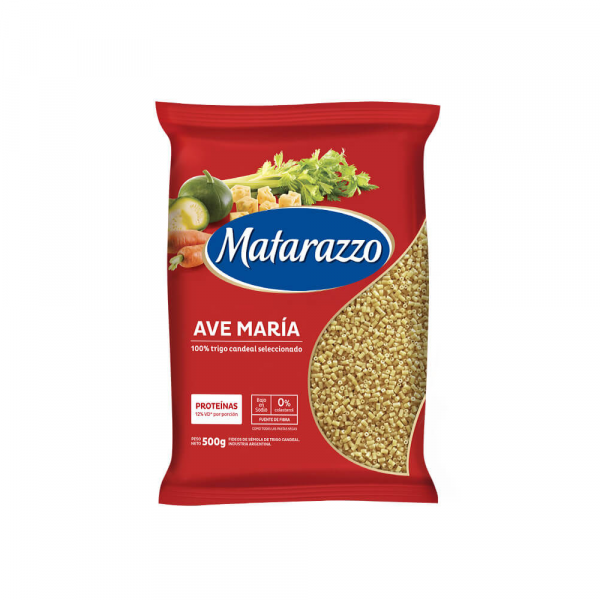 Fideos Matarazzo Ave Maria 500 gr