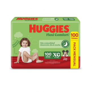 Pañal Huggies Flexi Comfort Ahorro Disney XG x 100 unidades