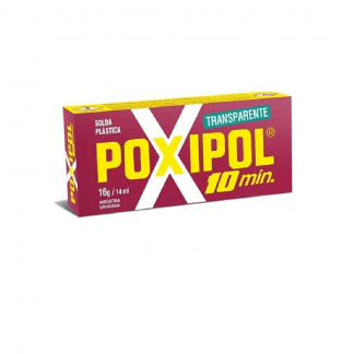 Poxipol Transparente 16 gr 10 Minutos