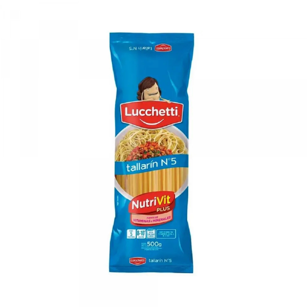Fideos Lucchetti Tallarin Nº 5 500 gr