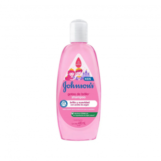 Shampoo Johnson’s Kids Gotas de Brillo Nueva Fórmula 400 ml