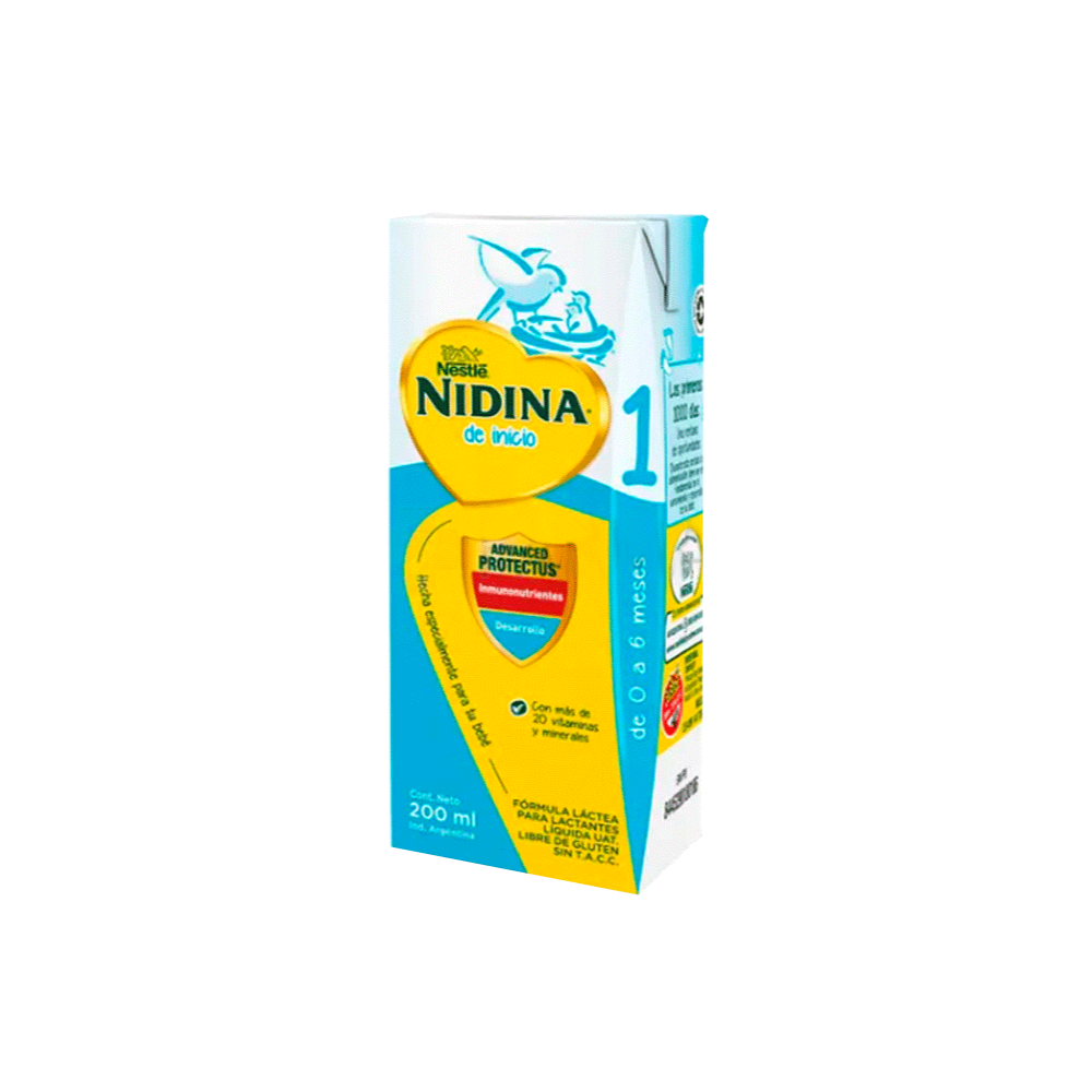 Leche Nidina Etapa 1 200 gr