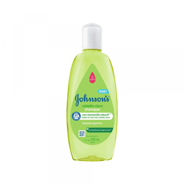 Shampoo Johnson’s Baby Manzanilla Cabello Claro 200 ml