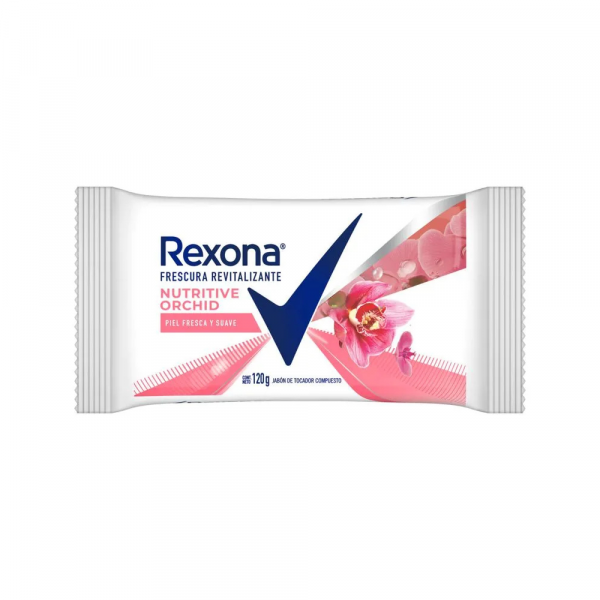 Jabón Rexona Nutritive Orchid 120 gr