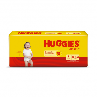 Pañal Huggies Classic Regular XXG x 8 unidades