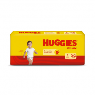 Pañal Huggies Classic Regular XG x 8 unidades
