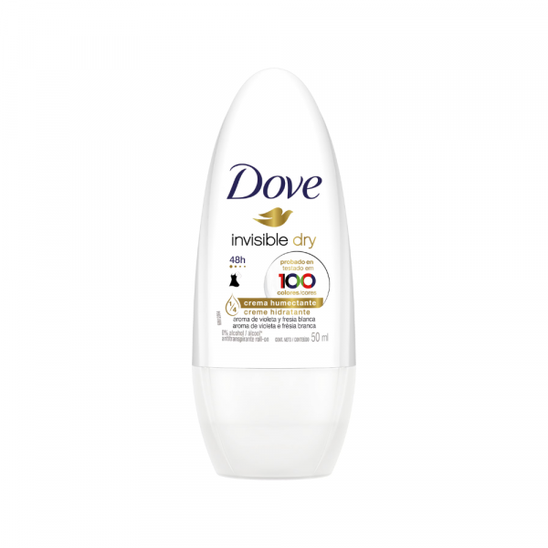 Desodorante Dove Roll on Invisible Dry 50 gr