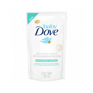 Jabón Líquido Dove Baby Humectación Sensible 180 ml DP