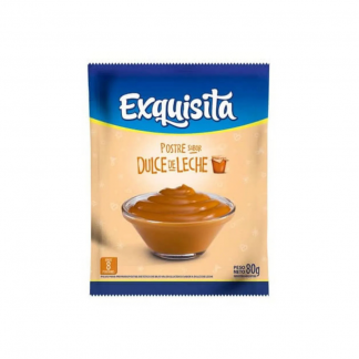 Postre Exquisita Dulce de Leche 80 gr