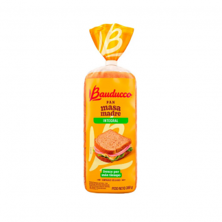 Pan de Masa Madre Bauducco Integral 390 gr