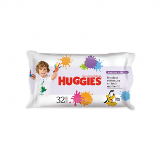 Toallas Húmedas Huggies Manitos y Caritas 32 unidades