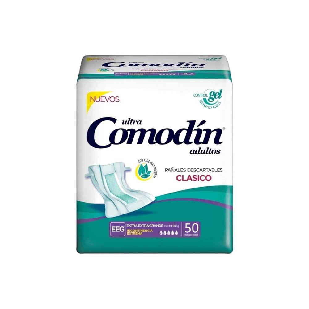 Pañal Comodín Recto Clásico XXG x 50 unidades