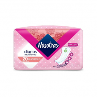 Protectores Nosotras Multifoma 20 unidades