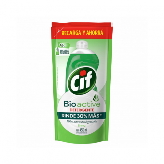 Detergente Cif Bioactive Lima 450 ml DP