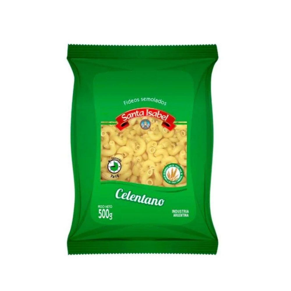 Fideos Santa Isabel Celentano 500 gr