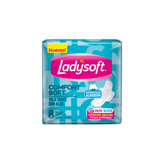 Toallas Ladysoft Comfort Soft Normal 8 unidades