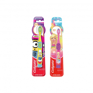 Cepillo Colgate Kids Minions/Barbies 2-5 años