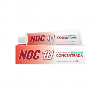 Crema Dental NOC 10 Concentrada 70 gr