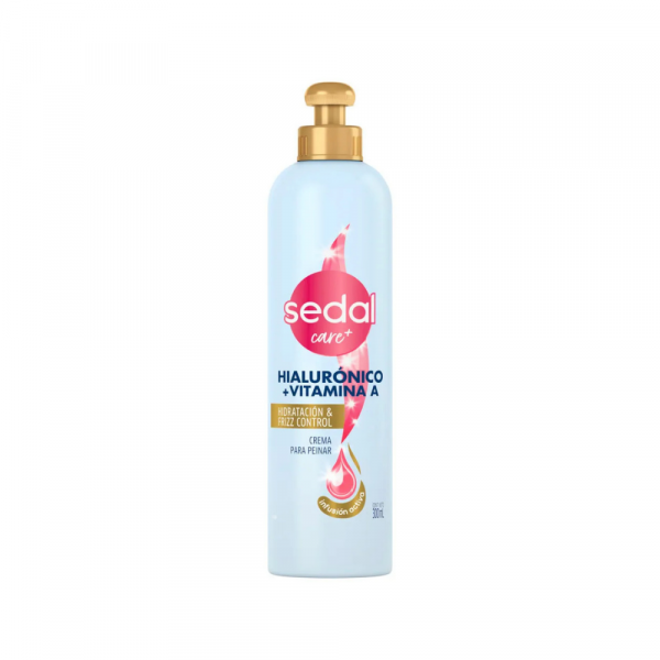 Crema para Peinar Sedal Ácido Hialurónico Vitamina A 300 ml