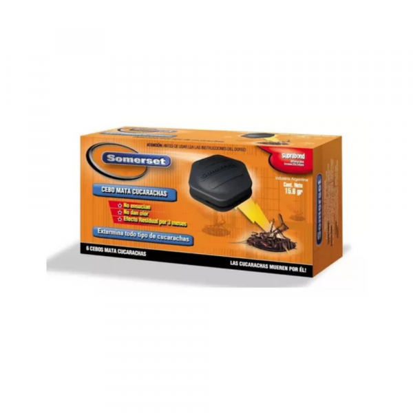 Cebo para Cucarachas Somerset 6 unidades