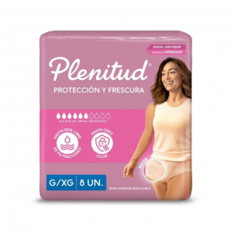 Ropa Interior Plenitud Femme G/XG 8 unidades