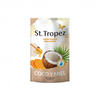 Jabón Líquido ST.Tropez Coco y Miel 220 ml DP