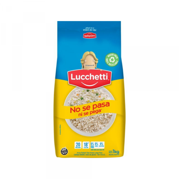 Arroz Lucchetti Parboil 1 kg