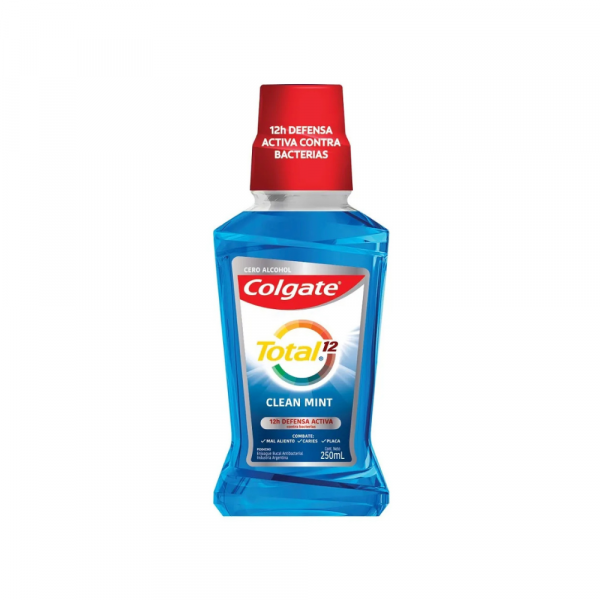 Enjuague Bucal Colgate Total 12 Clean Mint 250 ml