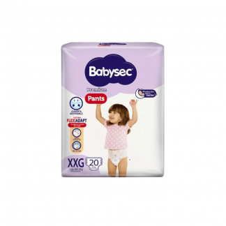 Pañal Babysec Premium Pants XXG x 20 unidades