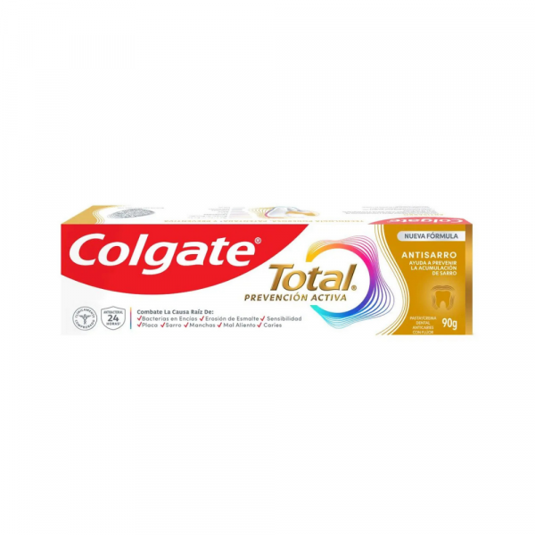 Crema Dental Colgate Total 24 Antisarro 90 gr