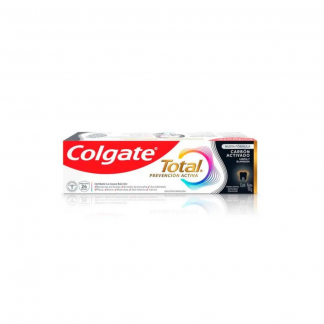 Crema Dental Colgate Total 24 Carbón Activado 90 gr