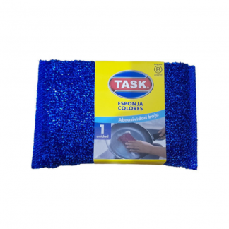 Esponja Task Colores Metalizada 1 unidad