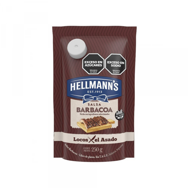 Salsa Barbacoa Hellmanns 250 gr DP