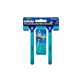 Máquina de Afeitar Gillette Prestobarba Ultragrip 2 unidades