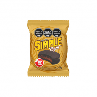 Alfajor Fantoche Simple Night 50 gr