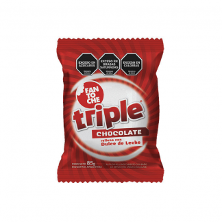 Alfajor Fantoche Triple Chocolate 85 gr