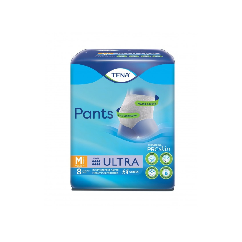 Pañal Tena Pants Ultra M x 8 unidades