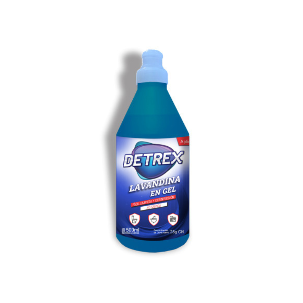 Lavandina en Gel Detrex 500 ml
