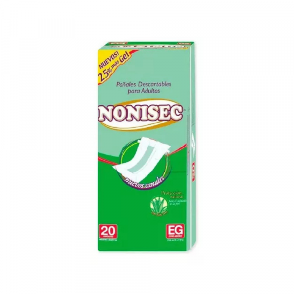 Pañal Nonisec XG x 20 unidades