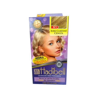 Tintura Hadibell c/Oxidante Nº 9.1