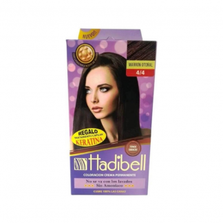 Tintura Hadibell c/Oxidante Nº 4.4