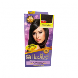 Tintura Kit Hadibell 4 Castaño
