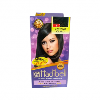 Tintura Kit Hadibell 5 Castaño Claro