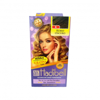 Tintura Kit Hadibell 6 Rubio Oscuro